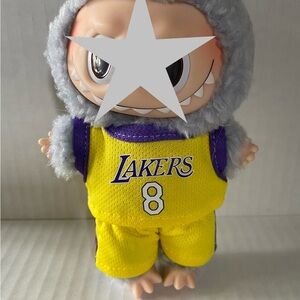 Yellow AND Purple LAKERS Labubu OUTFIT - Doll NOT Included